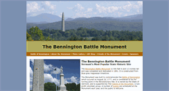 Desktop Screenshot of benningtonbattlemonument.com